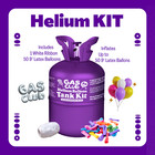 Gasclub 13l Helium Tank Balloon Kit  50 X 9  Latex Balloons  Party Wedding Decor