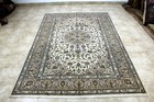 8x12 1940 s Elegant Antique 200 kpsi Hand Knotted Vegetable Dye Wool Kashann Rug