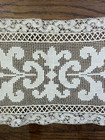 Antique Lace - Rectangle In Embroidered Net And Lace
