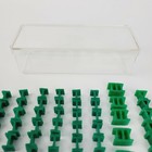 Risk Board Game Replacement Pieces Parts Green Army   Case Roman Numerals 1980