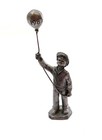 1983 Michael Ricker Boy With Balloon 6 25  Pewter Figurine Sculpture   Signed