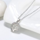 Tree Of Life Pendant Necklacefor Women Sterling Silver Cz Ginger Lyne Collection