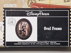 Disney Parks Mickey Mouse Silhouette Black Oval Frame 5  X 7  New In Box