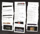 Yugoslavia Stamp Collection  Dealers Stock Box Of 102 Cards