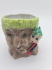 Vintage Norcrest Acme Anthropomorphic Pixie Elf Tree Stump Planter Japan