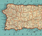 1938 Vintage Puerto Rico Map Atlas Map Of Puerto Rico Gallery Wall Art 2592