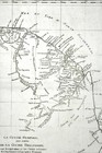 1780 Bonne Map Dutch Surinam French Guiana Maroni Marowijne River South America