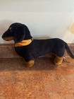 Melissa And Doug Dachshund Wiener Dog Plush Realistic Stuffed Toy Lifelike