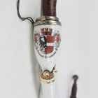 Lot Of 2 Vtg German Porcelain   Cherry Tobacco Pipes Gesteckpfeife
