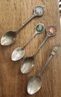 Four Very Nice Collectible Hawaiian Spoons   Majority Are Silver Plated  