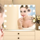  Vanity Mirror With Lights hollywood Makeup Mirror  Large 23 l X 18 w 15-led