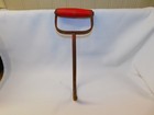 Vintage Hay Bake Hook Cast Iron Metal   Wood Farm Tool Meat Ice Handled Hook