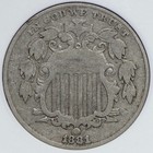 1881 Shield Nickel Anacs F12 Rare Date  Soap Box Holder Xqepm