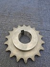H100b18 Ansi  100 Roller Chain Sprocket 18 Tooth Hardened Solid Steel Keyed Bore