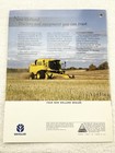 Vintage New Holland Super Conventional Combines Dealer Brochure Tx 66 68 20 Page