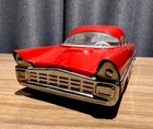 Vintage Soviet Tin Toy  Red Lincoln Futura Ussr Toy Car