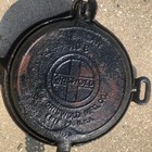 Vintage Griswold No 8 W  High Base Waffle Maker Cast Iron