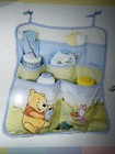 Vintage Disney Winnie The Pooh Crib Wall Hanging Organizer Pockets Baby Nursery