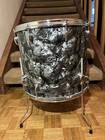 Slingerland 18    Floor Tom Black Diamond Pearl