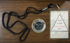 Ac dc Lanyard Nyc And Vintage Button - Roseland Ballroom March 11  2003