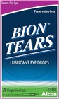 Bion Tears   Lubricant Eye Drops For Severe Dry Eye     Preservativefree  28 Vials
