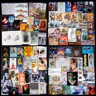Clip Art Lot  100  Clips  1  Lb  Unique Odd Collage Scrapbook Journal Deco Craft