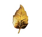 Bulk 100 Pcs Gold Tone Metal Tiny Leaf Cut-outs Leaves Craft Jewelry Charms