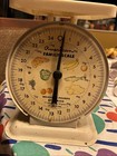 Vintage American Family White Metal Food Scale  Up To 25 Lbs   Farmhouse  Rustic