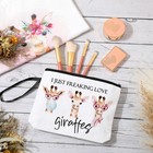 Sieral 2 Pcs Animal Lover Bag Graduation Gift For Women Travel Large  White
