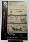 1986 Fairfield Iowa City Business Directory Hc Book Phone Advertisements Ads Vtg