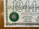 Vintage 1944-1945 City Of Chicago  Il City Retailer   s License Alcoholic Liquor