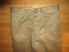 Vintage Us Army Military Khaki Chino Pants 1960 s 35x31 Trousers Gripper Zipper