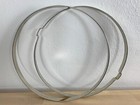 No-flange 13 5 8  35cm Snare Drum Rim Hoop Counterhop Parts 2x Nickel Euro 30s