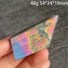 Natural Stone Labradorite Quartz Crystal Freeform Polished Moonstone Healing