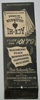 Matchbook Ace-hi Georgia Wines  Kingman Distributing Company  Macon Georgia