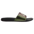 Nike Benassi Jdi Print  cobblestone  Black Metallic Green 631261-003 Men s 8-12