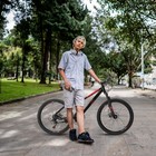 24 Inch Tire 21-speed Mountain Bike Dual Suspension High Carbon Steel