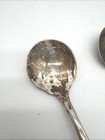 2 Antique Silver Plated Spoons From Italy 