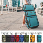 Rio Lightweight Softside Rolling Carry-on Suitcase  2-wheel Set  Teal