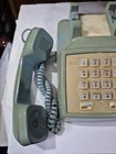 Vintage At t Push Button Green Corded Desk Phone Cs2500dmgh Landline Dr39