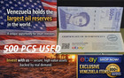 500 Pcs Venezuela 500 Mil Bolivar Soberano 500 000 Circulated 1 2 Bundle W coa