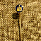 Antique 14k Gold Enamel Hawaiian Kingdom Coat Of Arms Shield Stick Pin 1 20g