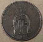 Sweden 1877 Two Ore Xf
