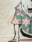 Vintage 1986 Bud Light Beer Spuds Mackenzie Beach Towel