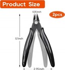 170 Micro Wire Cutter     Precision Mini Pliers For Jewelry  Zip Ties   Crafts 