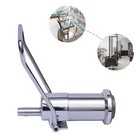 440 Lbs Replacement Hydraulic Pump Barber Chair Beauty Salon Heavy Duty Sliver