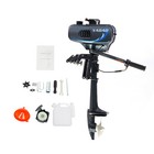 2 3hp-18hp Hangkai Outboard Motor 2-stroke Fishing Boat Engine Water Cooling New