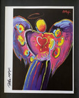 Peter Max   Beautiful   Angel Pop Art  Signed Print    New Frame