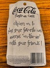 Coca-cola Mini Bicycle Deck Cards Key Chain Clip On New