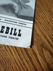 Blackstone Theatre Diana Berrymore  pajama Tops  Stagebill Chicago Il  1954